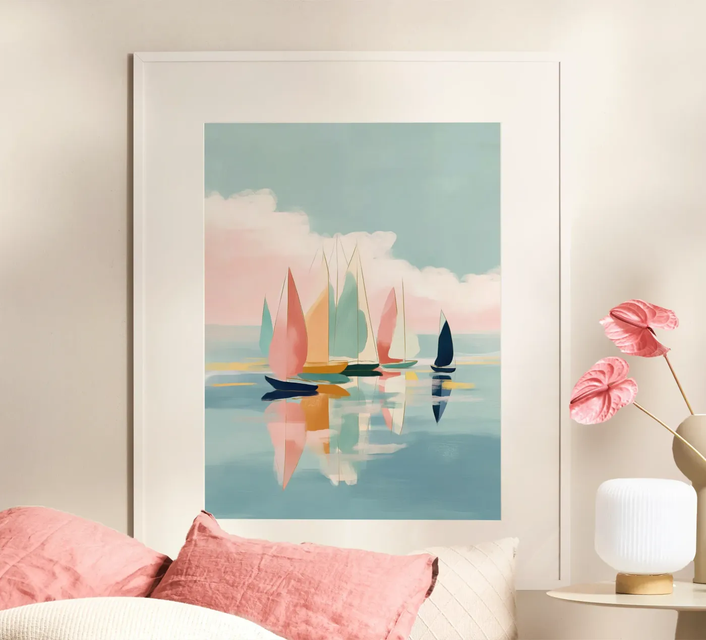 Harbor Reflections poster da softsoul