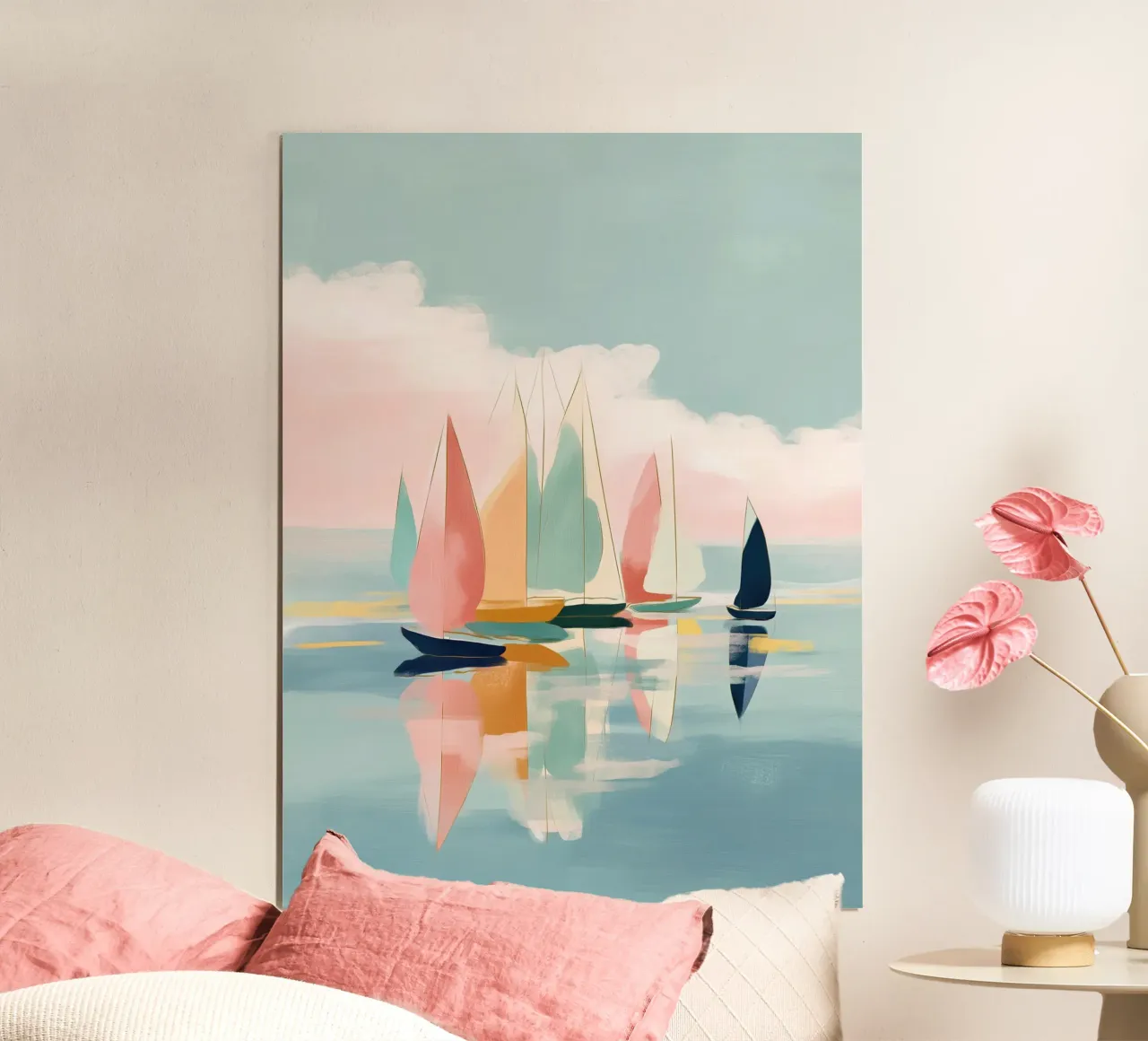 Harbor Reflections poster da softsoul