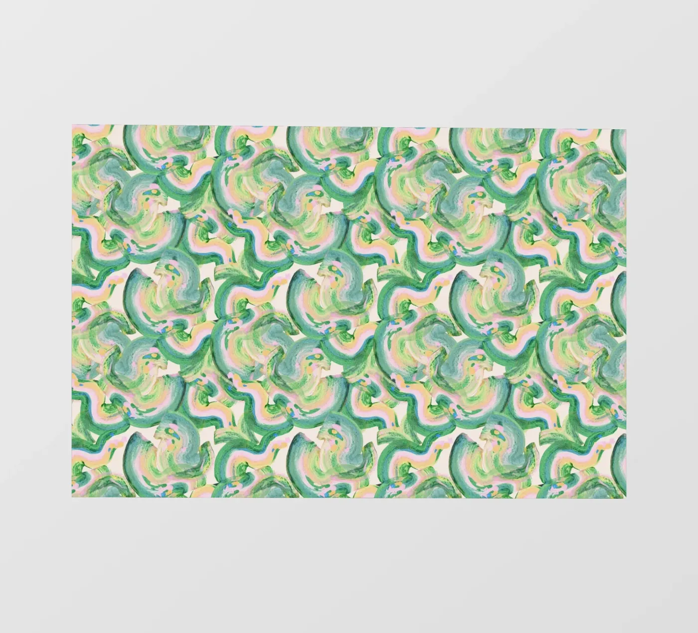Funky Strokes Pattern No 07 fotobehang van treechild
