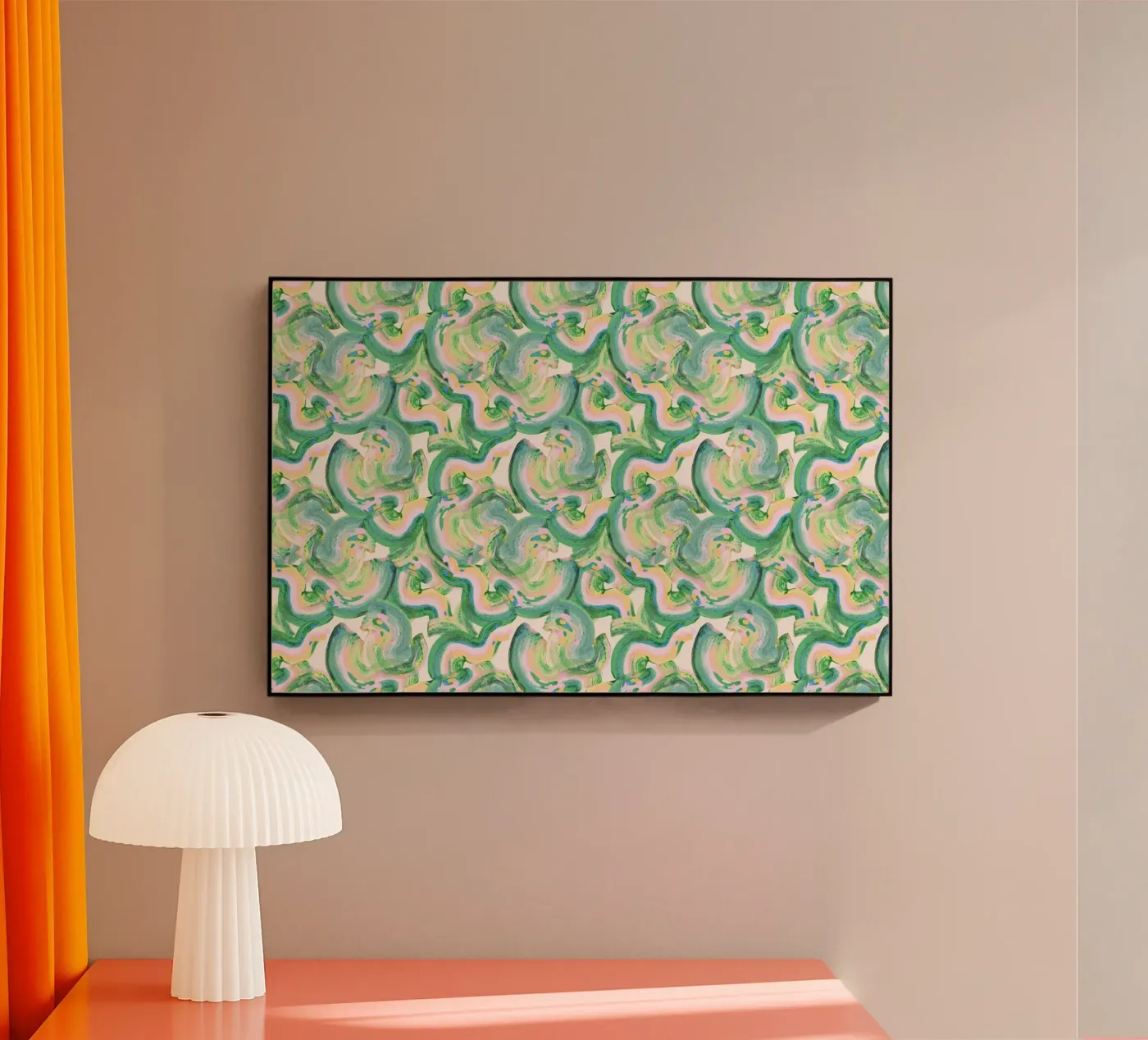 Funky Strokes Pattern No 07 plexiglass da treechild