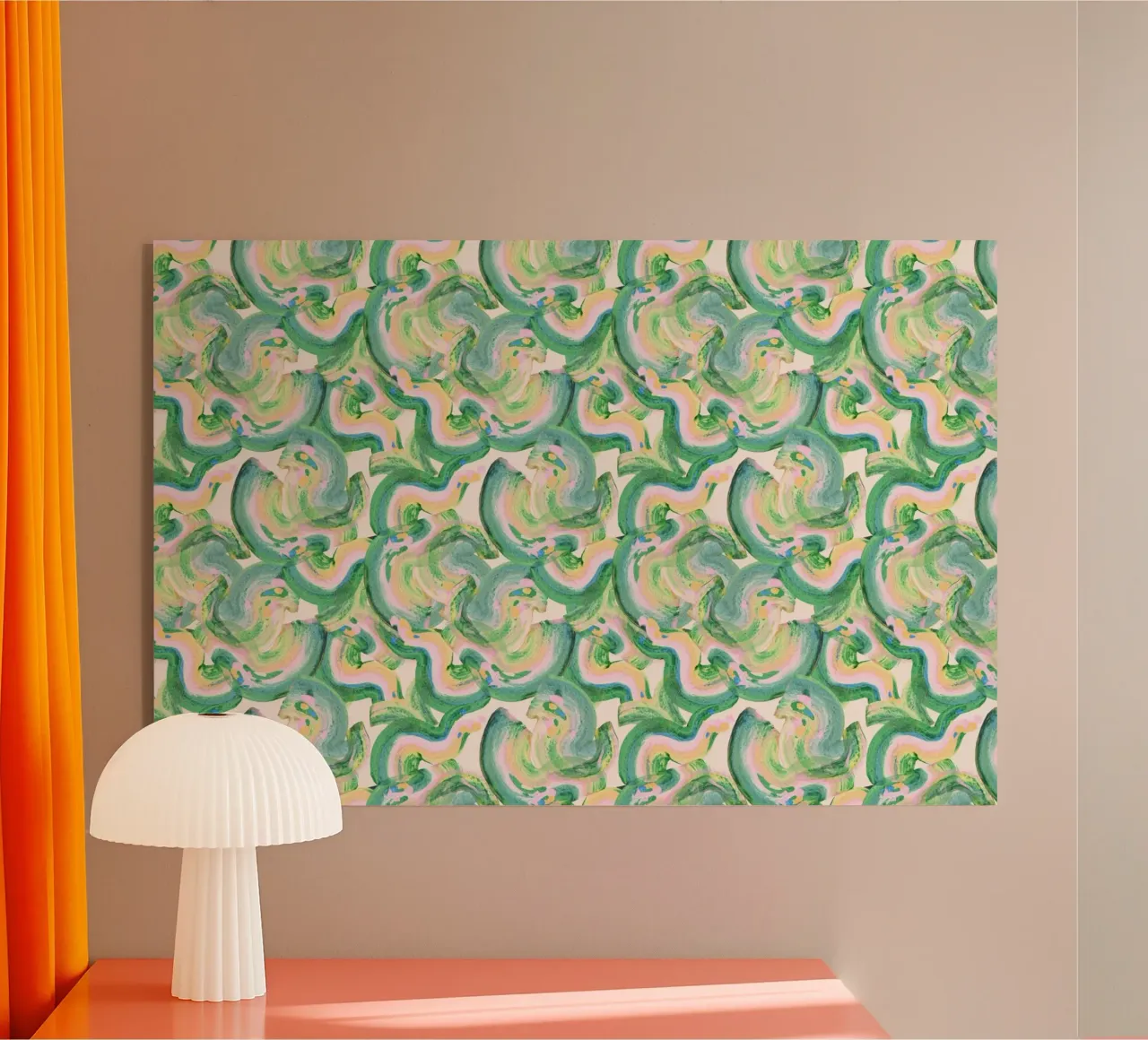 Funky Strokes Pattern No 07 plexiglass da treechild