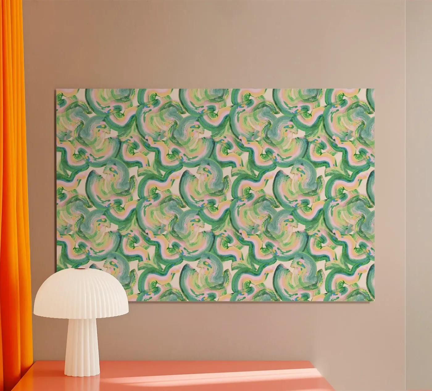 Funky Strokes Pattern No 07 poster da treechild