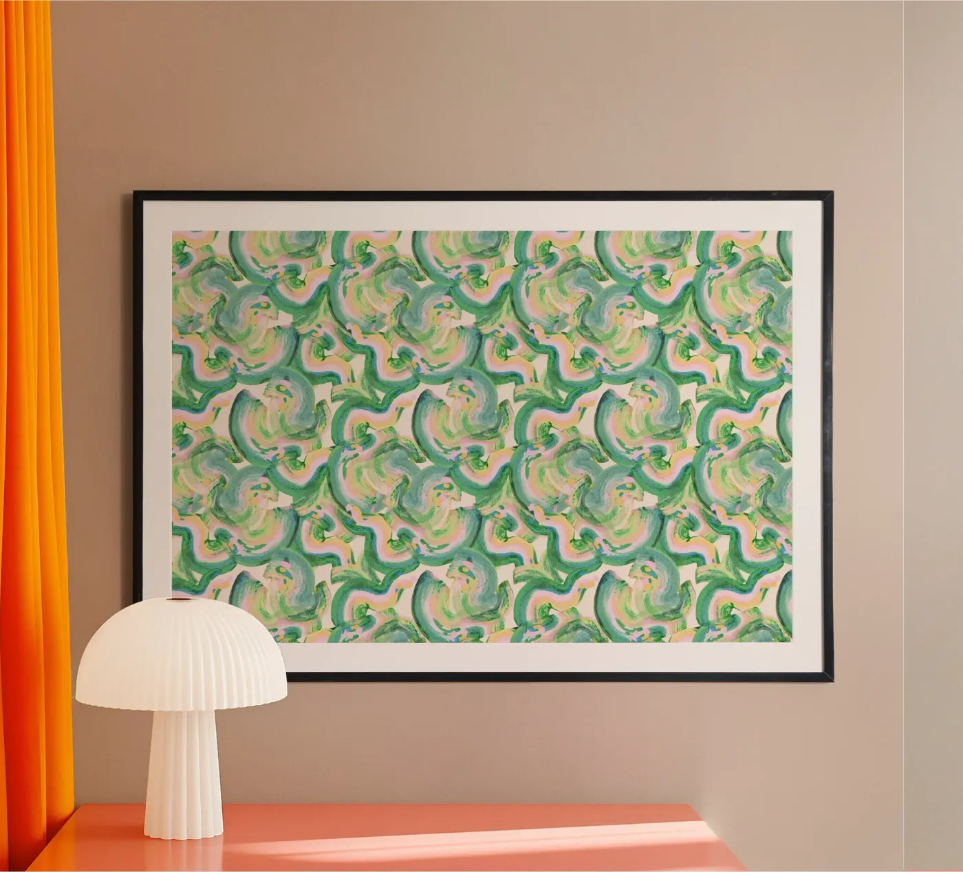 Funky Strokes Pattern No 07 poster da treechild