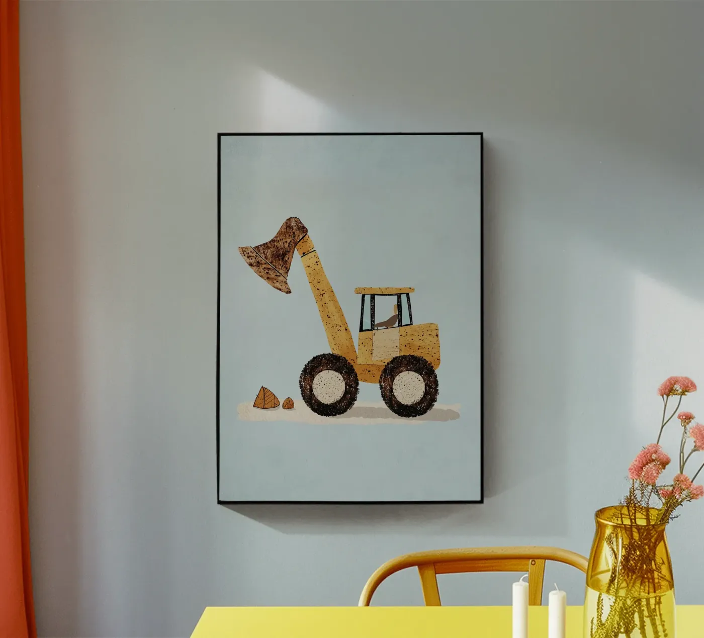 kid's tractor plexiglass da Dreamy Nursery