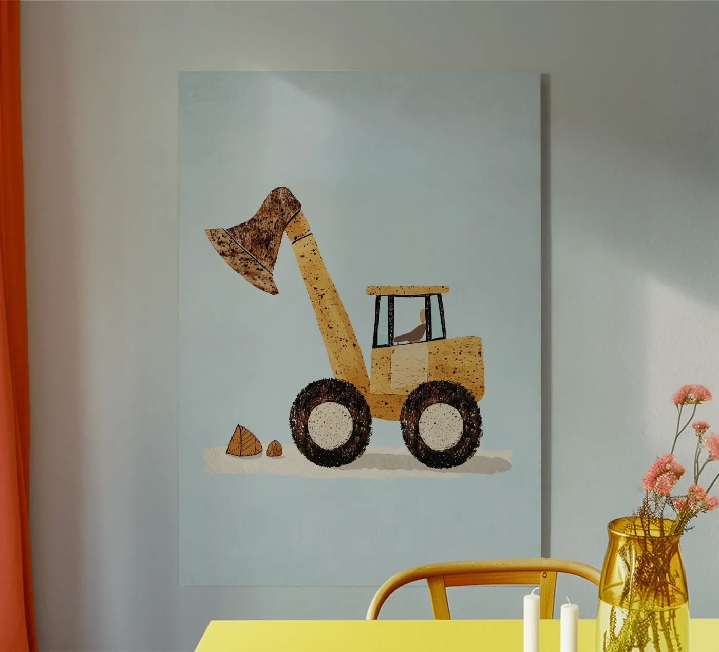 kid's tractor plexiglass da Dreamy Nursery