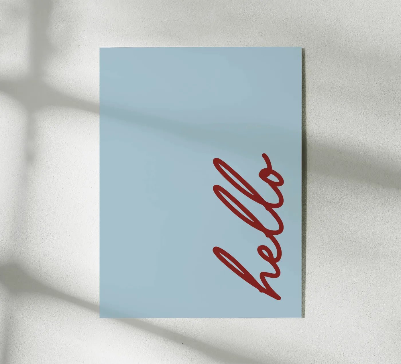 hello Acryl-Glas von CSK DESIGN