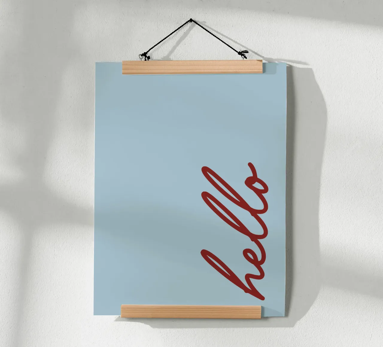 hello Poster von CSK DESIGN