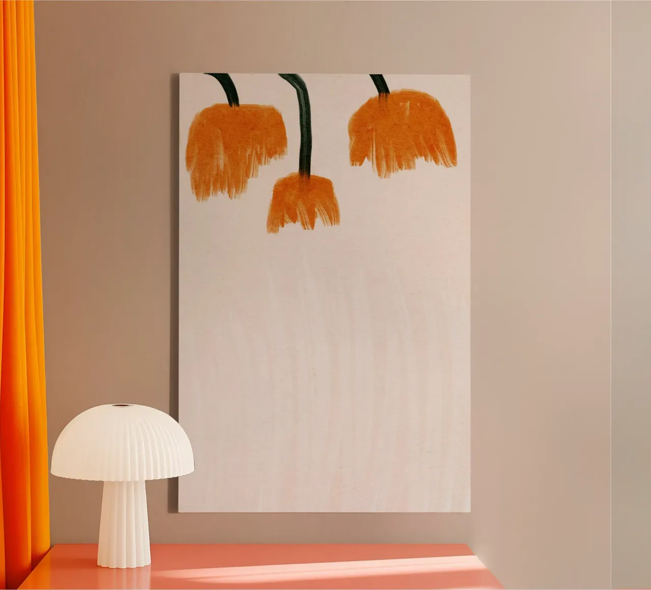 Amber Pause canvas by treechild