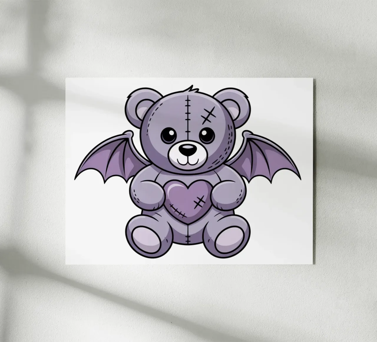 Spooky love bear plexiglass da Sasyall Graphics