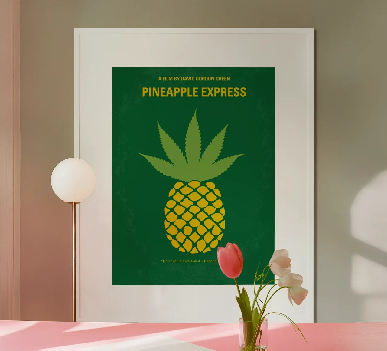 No264 My PINEAPPLE EXPRESS minimal movie poster poster da Chungkong