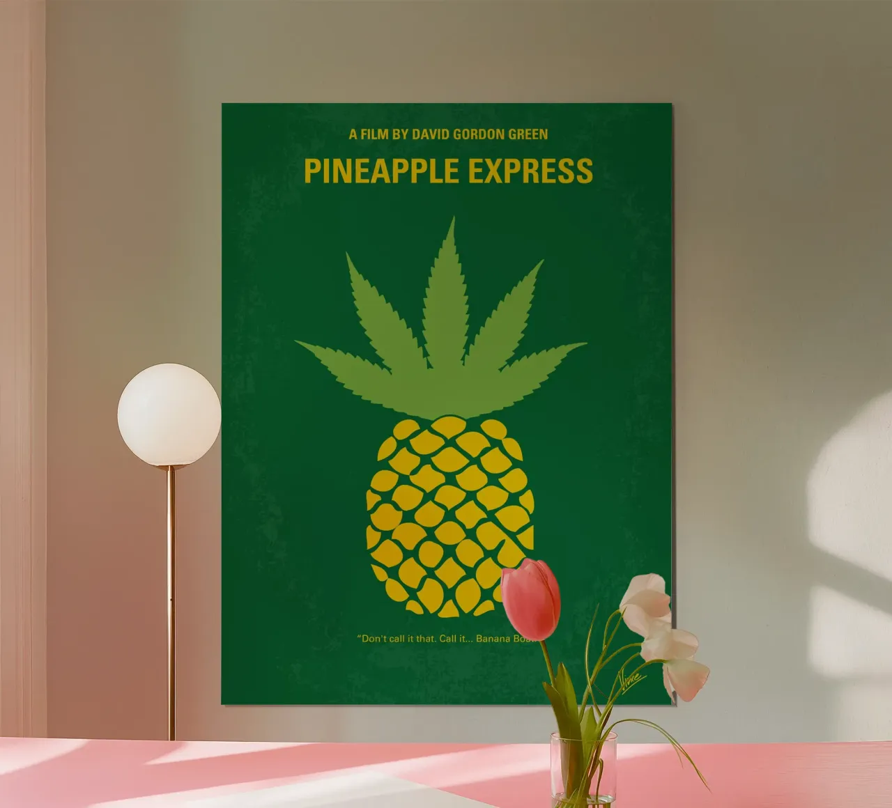 No264 My PINEAPPLE EXPRESS minimal movie poster poster da Chungkong