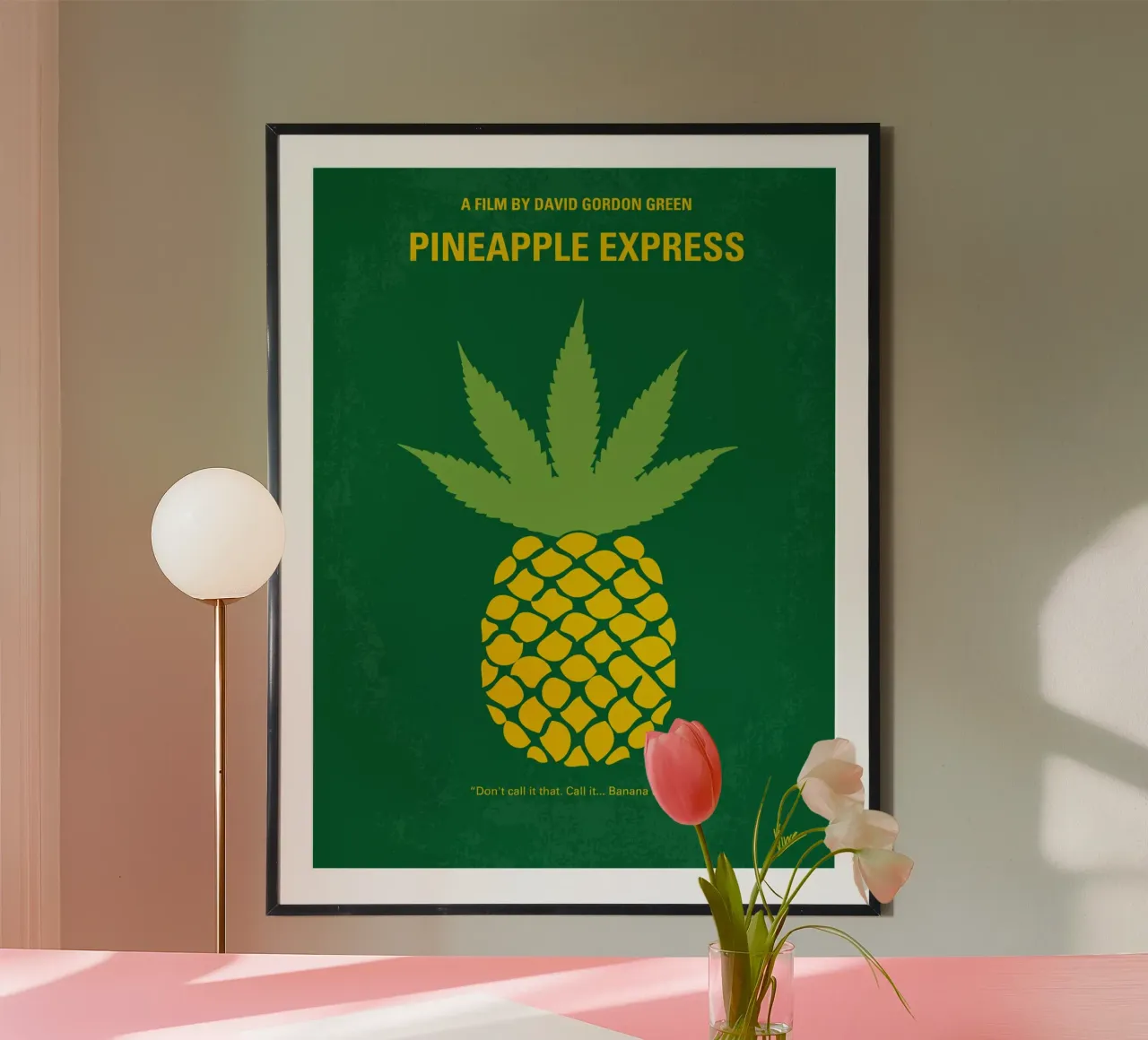 No264 My PINEAPPLE EXPRESS minimal movie poster poster da Chungkong