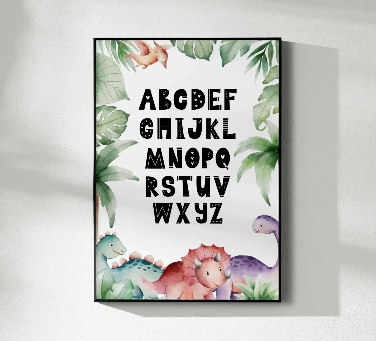 ABC Dinos plexiglass da artographieHome