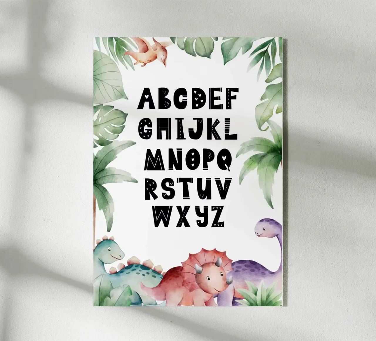 ABC Dinos plexiglass da artographieHome