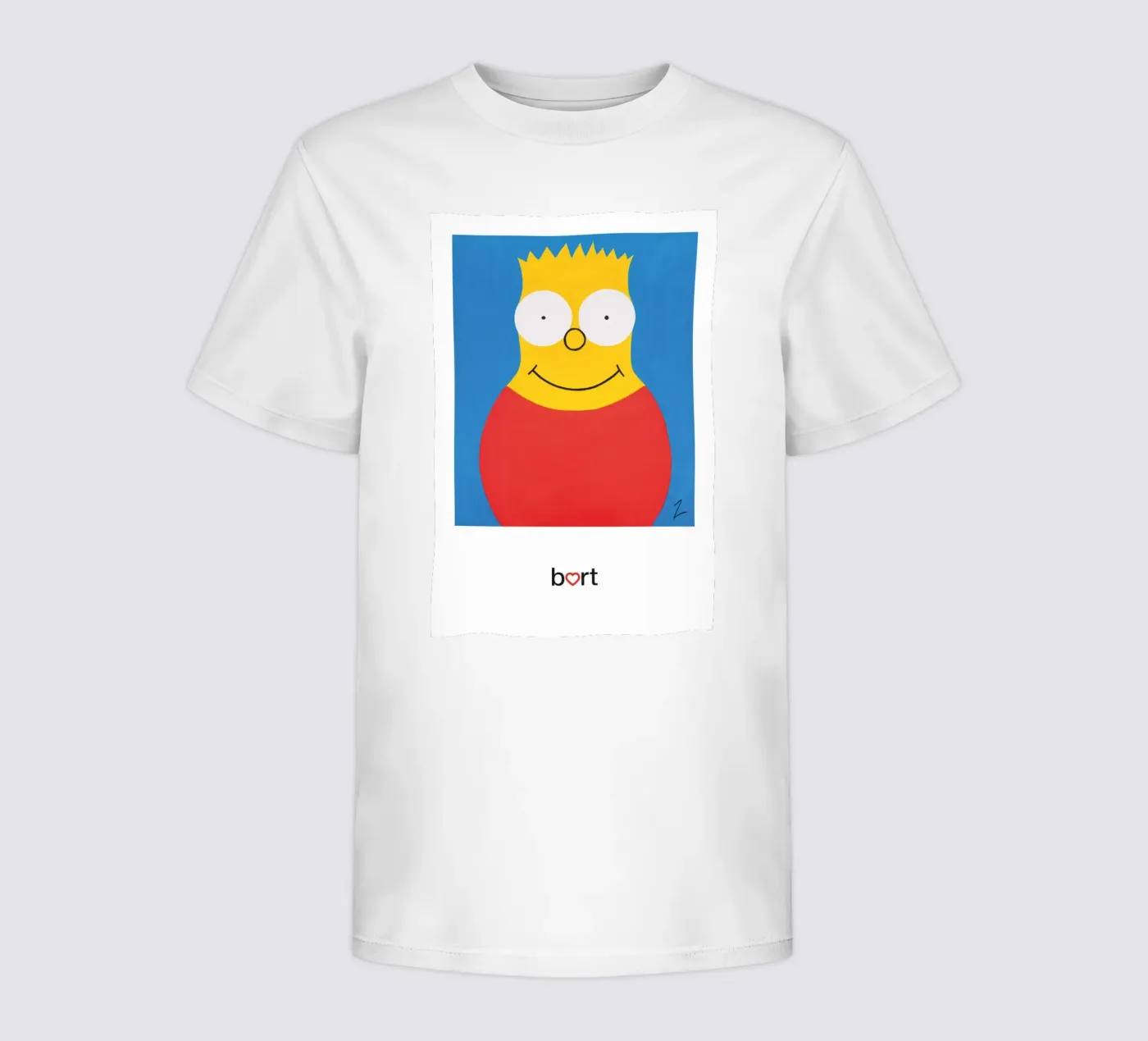 BART | acrylic artwork t-shirt bambini da Zela Art