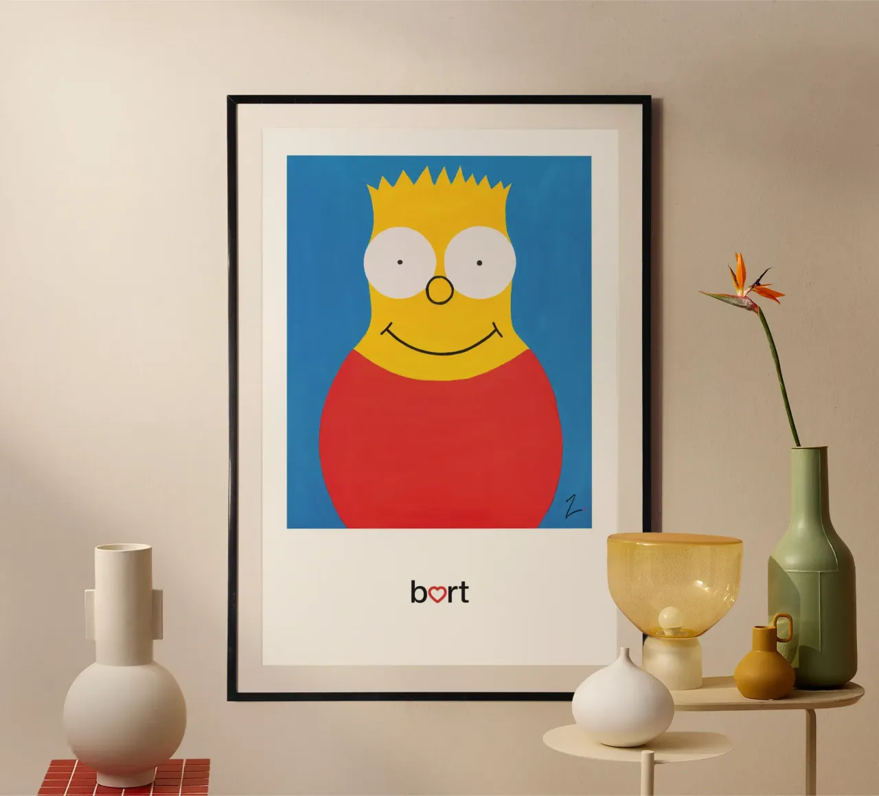 BART | acrylic artwork poster da Zela Art