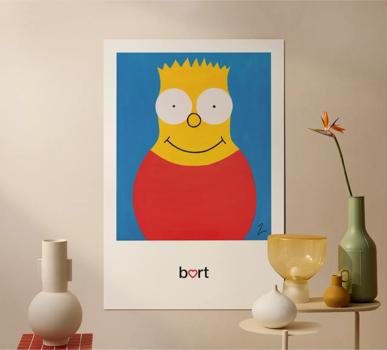 BART | acrylic artwork poster da Zela Art