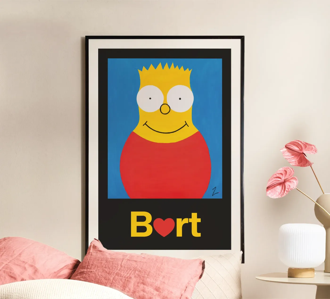BART 2 | acrylic artwork poster da Zela Art
