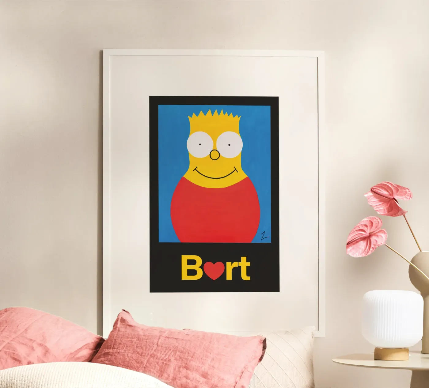 BART 2 | acrylic artwork poster da Zela Art