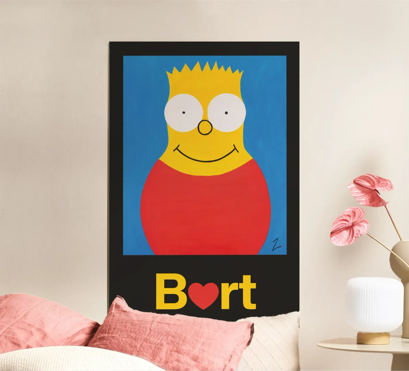 BART 2 | acrylic artwork poster da Zela Art