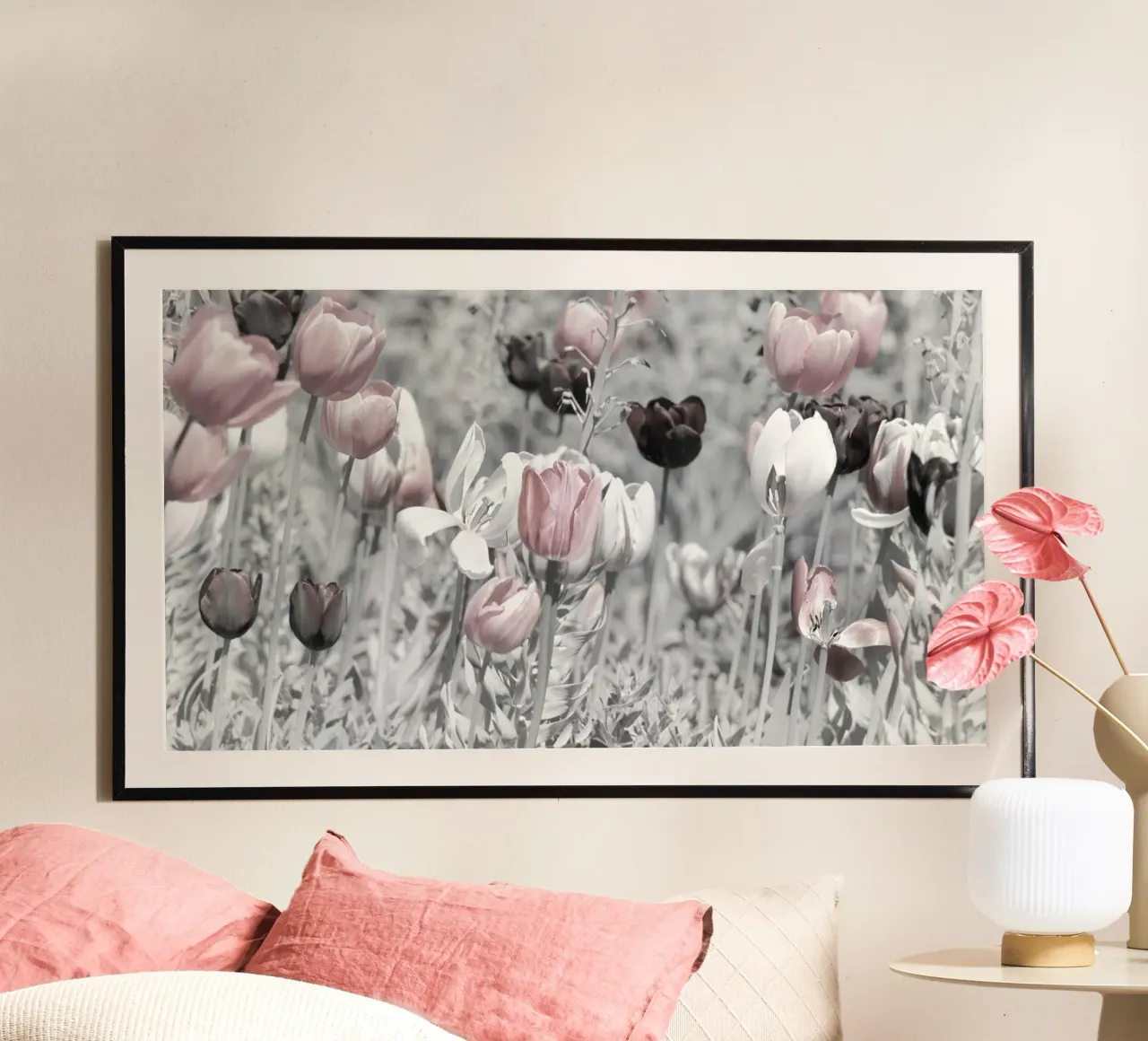 Tulips poster by Atteloi
