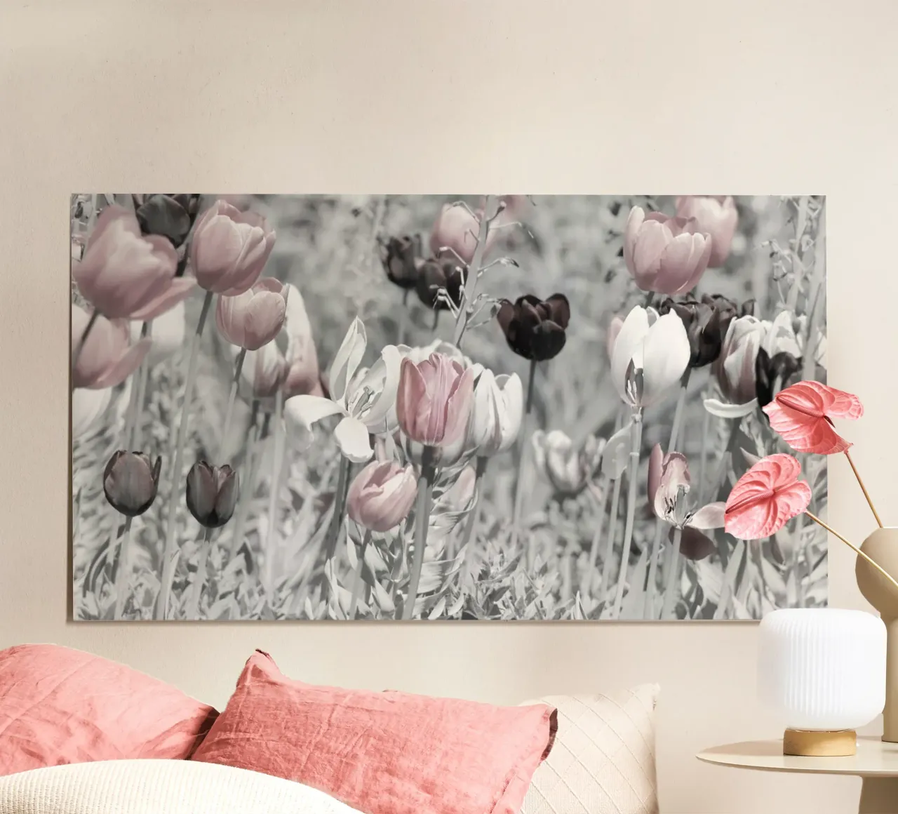 Tulips poster by Atteloi