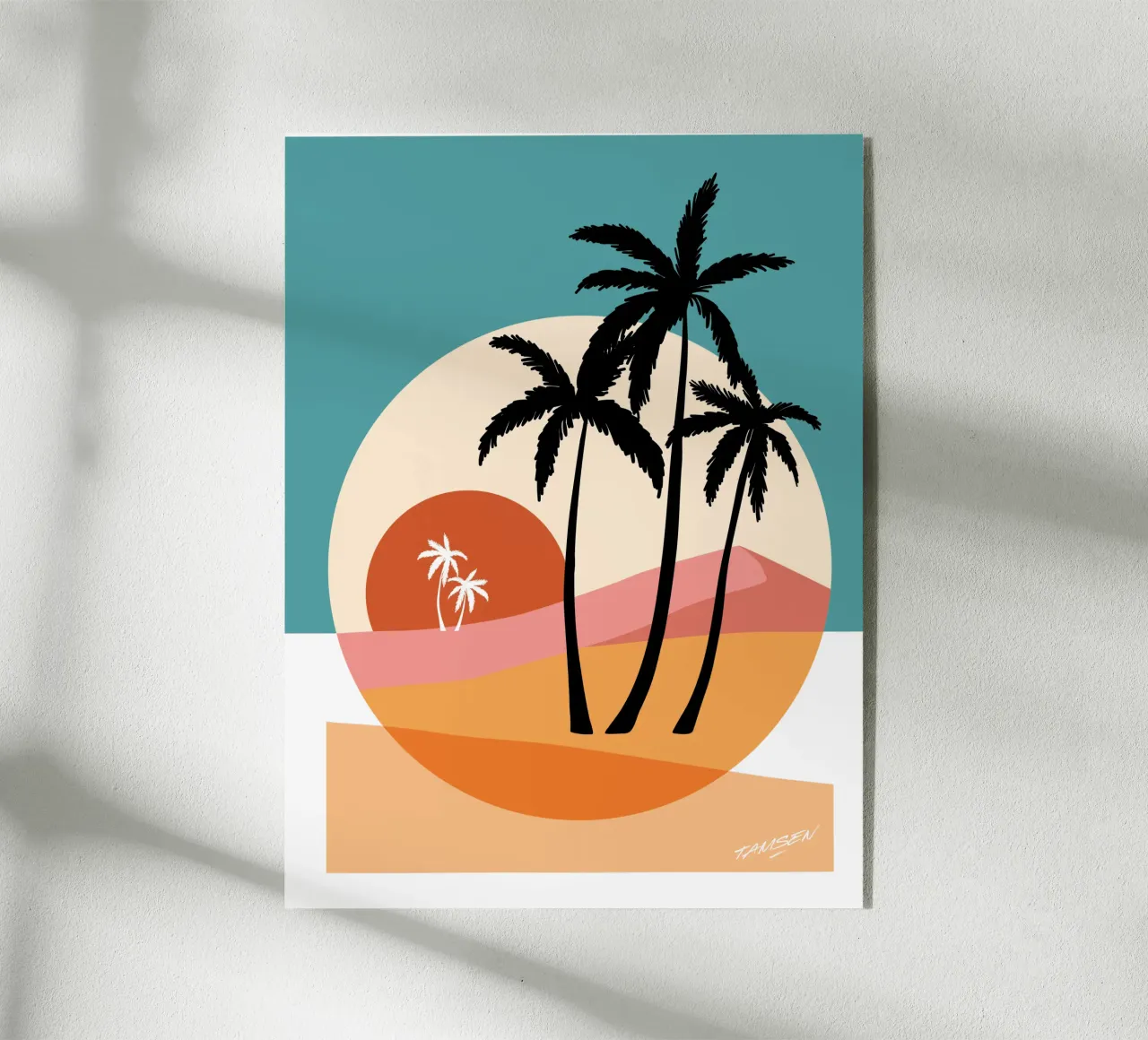 Il deserto plexiglass da Tamsen Design