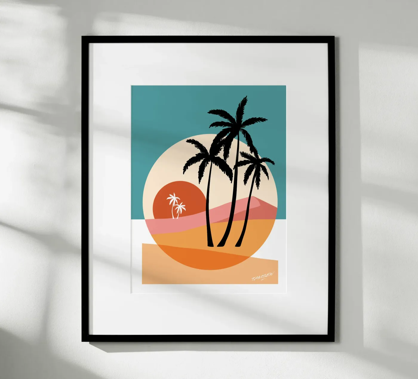 The desert poster de Tamsen Design
