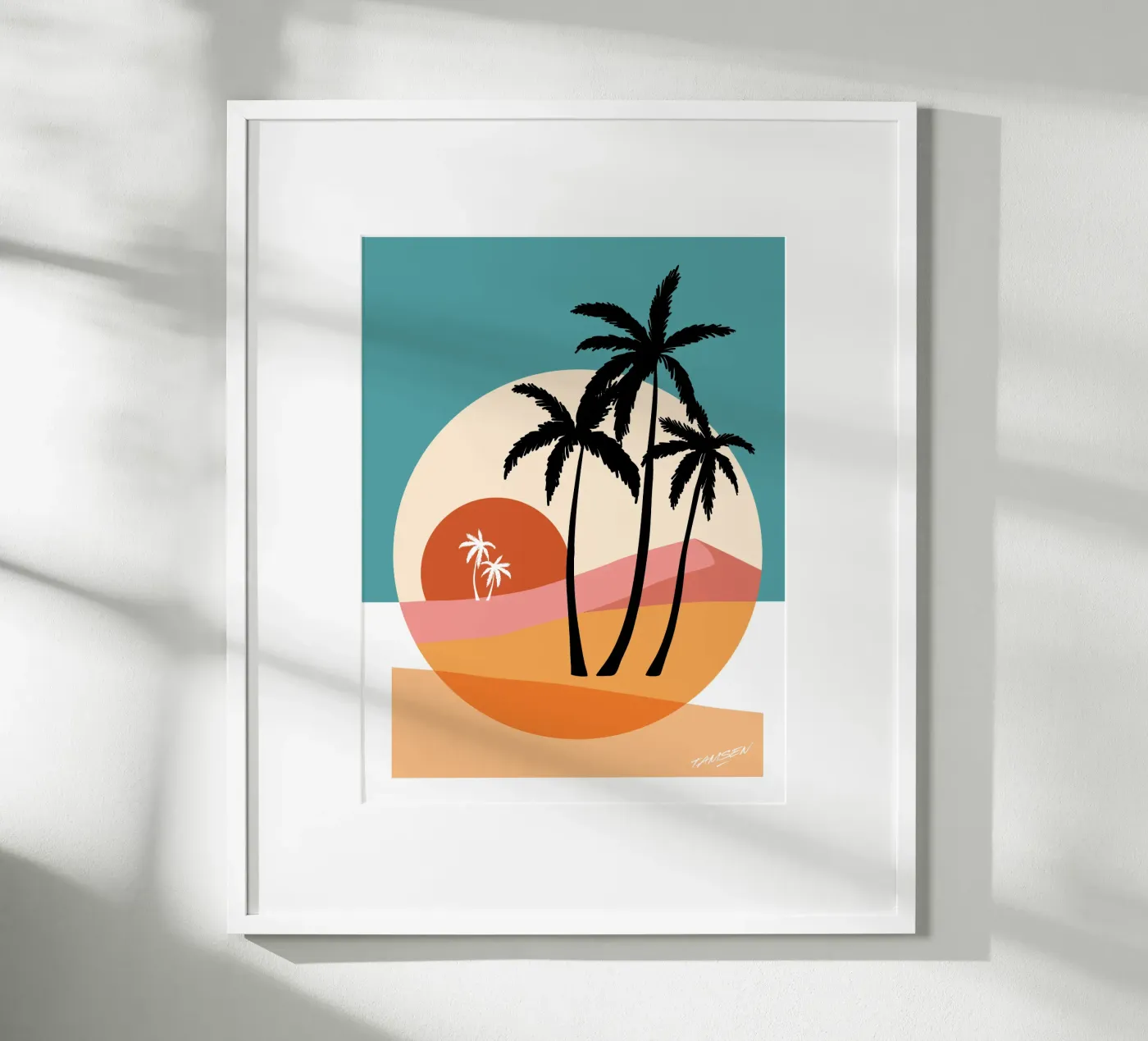 The desert poster de Tamsen Design