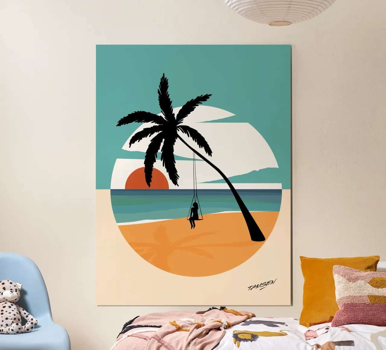 Il paradiso poster da Tamsen Design