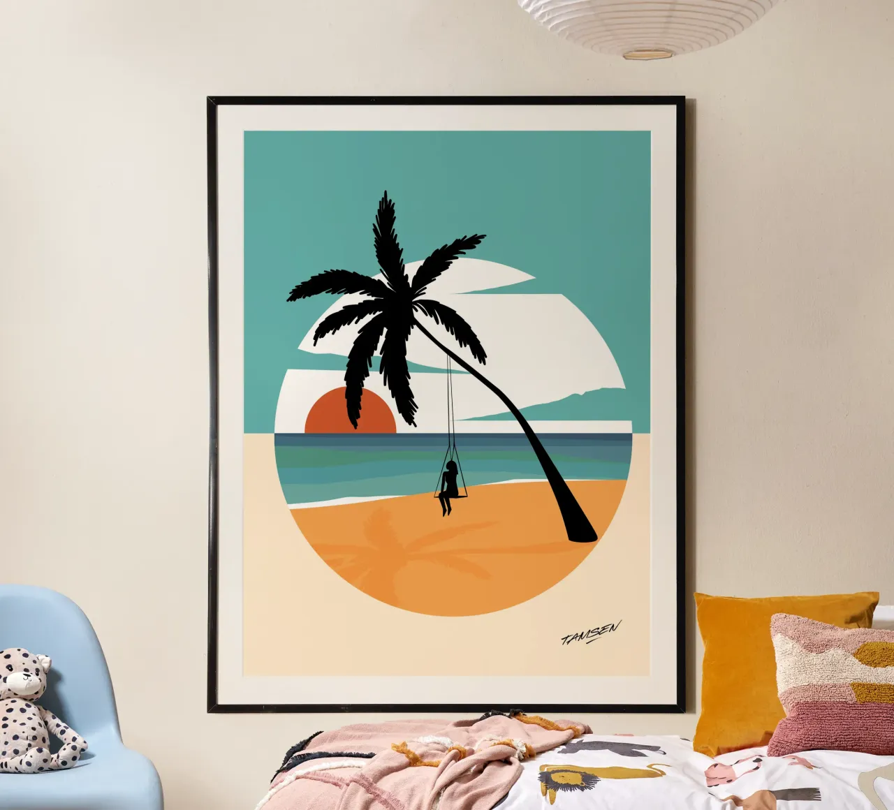 Il paradiso poster da Tamsen Design