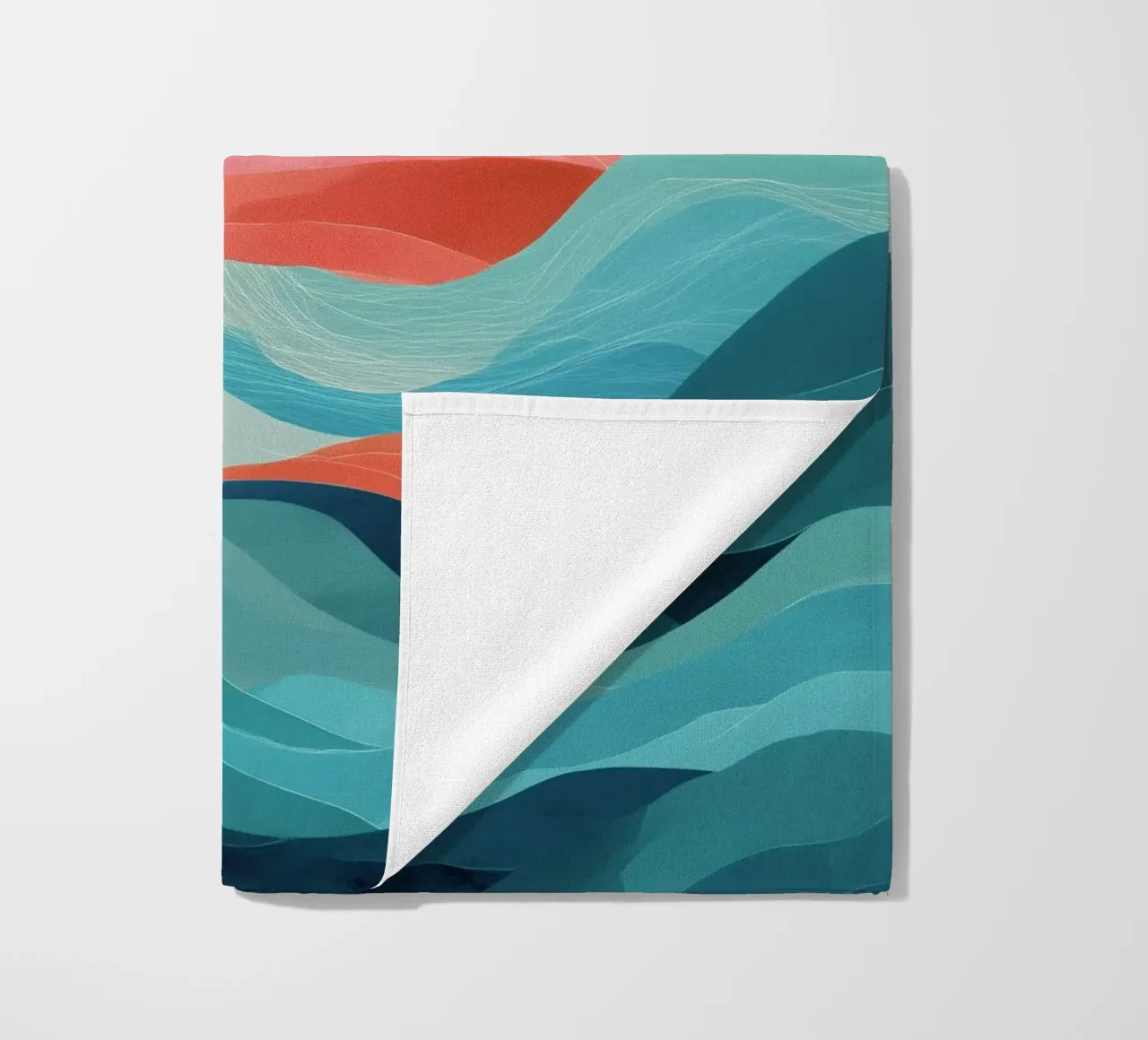 Sun Over Soft Waves telo mare da Amelie Rose