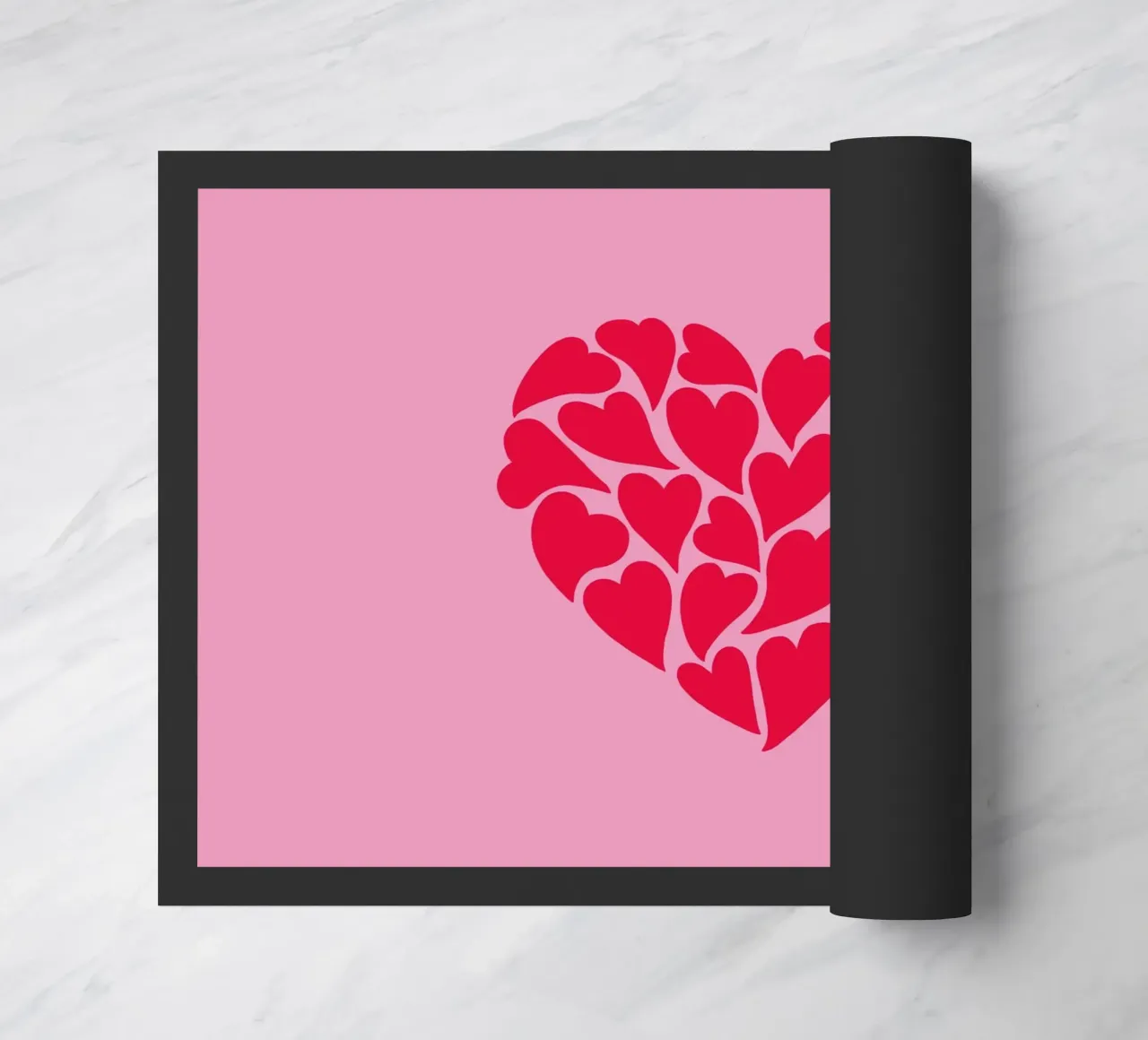 Cuori Rosé zerbino da Andrea Dölling