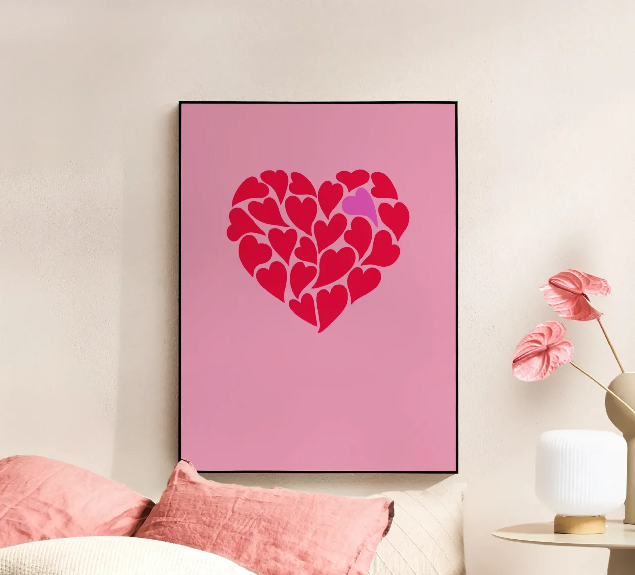 Valentine's Heart plexiglass da Andrea Dölling