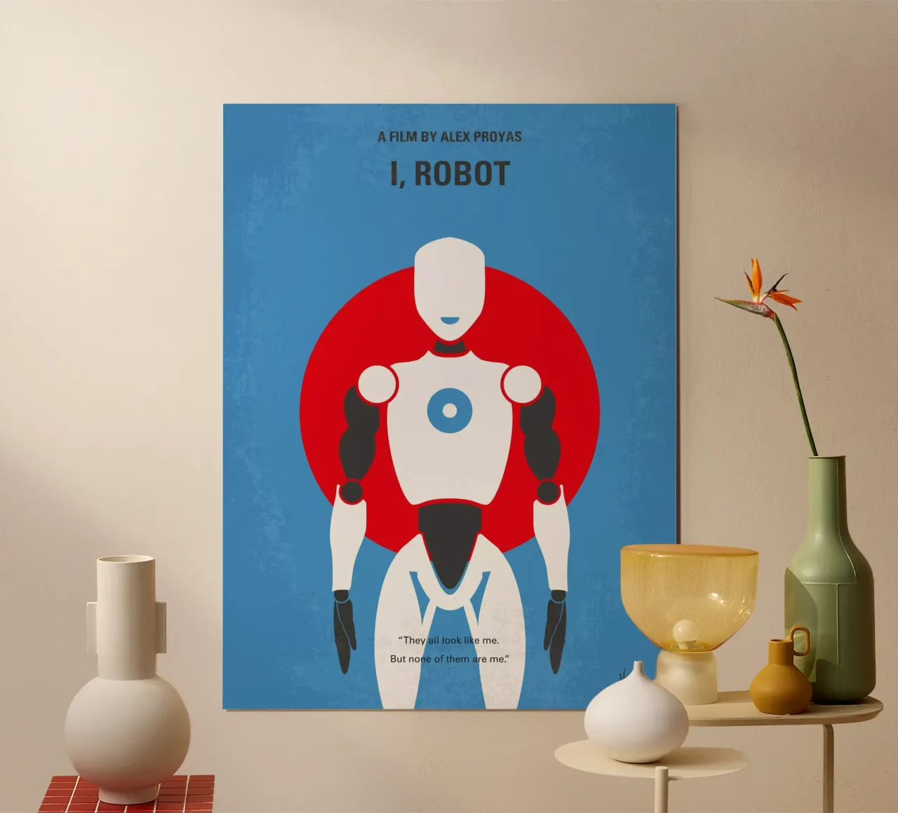 No275 My I ROBOT minimal movie poster poster de Chungkong