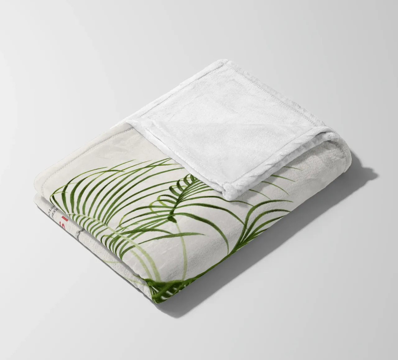 Palma Chambeyronia o Kentiopsis divaricata coperta in pile da Vintagrafica