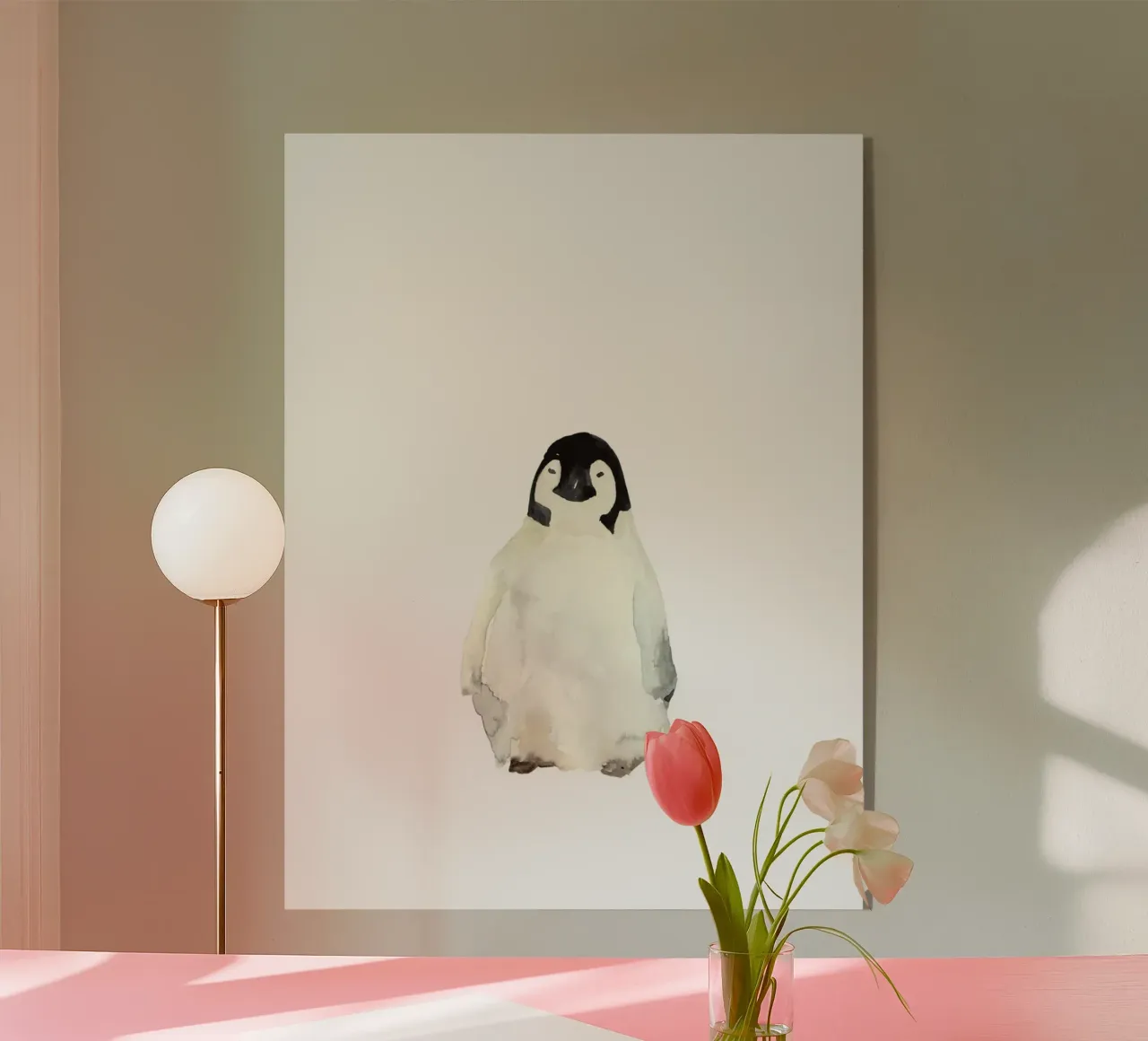 Penguin plexiglass da mantika studio