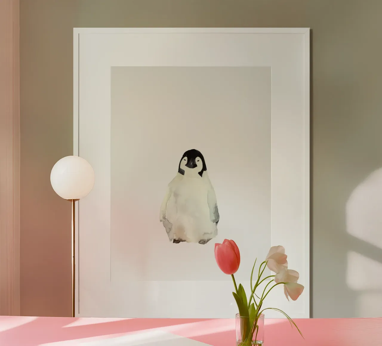 Pingouin poster de mantika studio