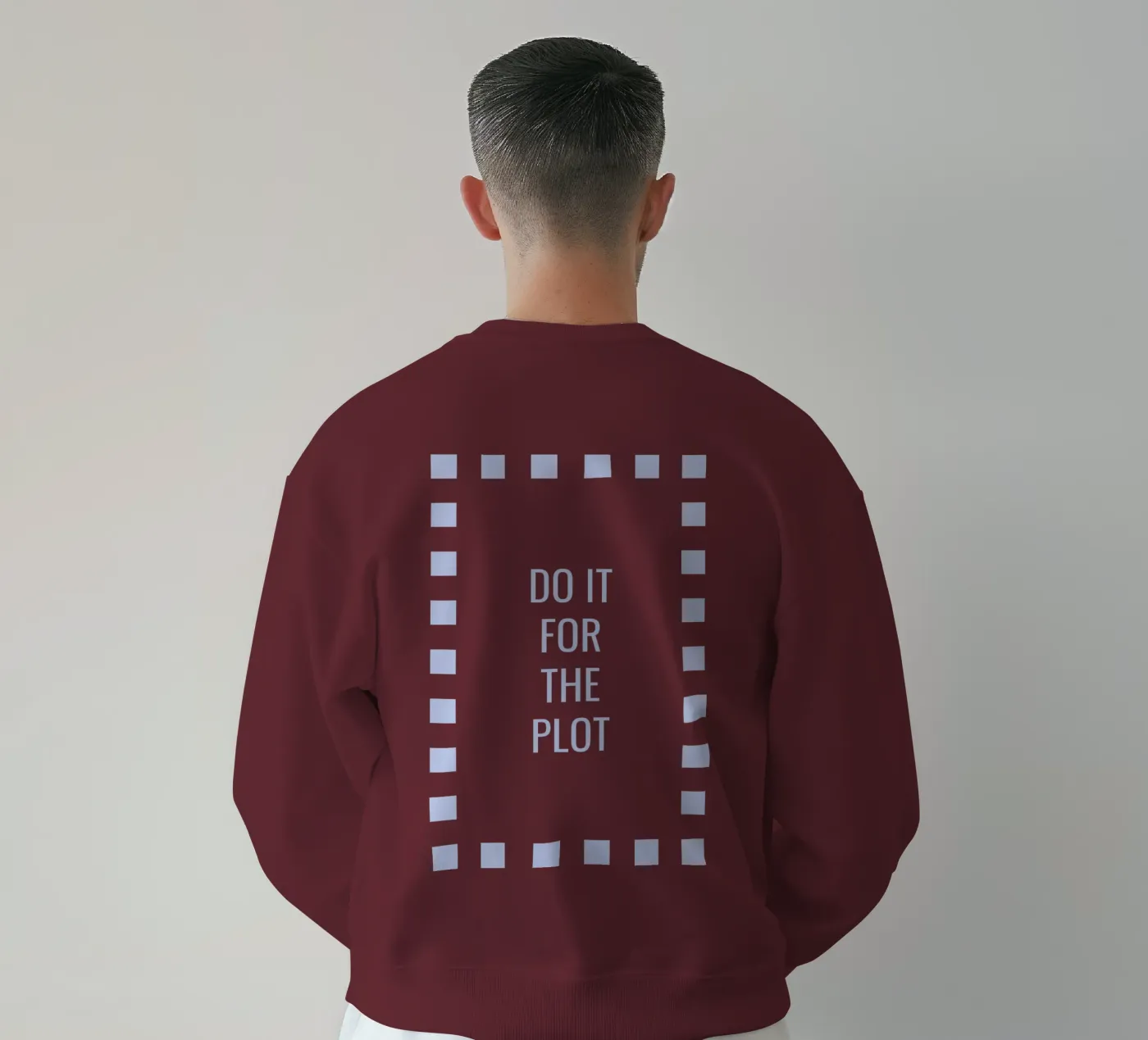 Do it for the plot felpa da Personalizable Designs