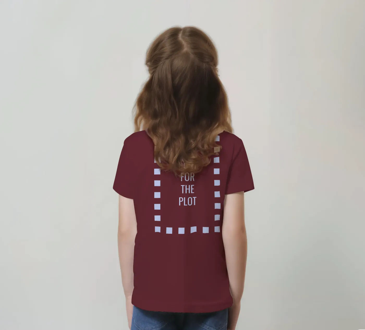 Do it for the plot Kinder T-Shirt von Personalizable Designs