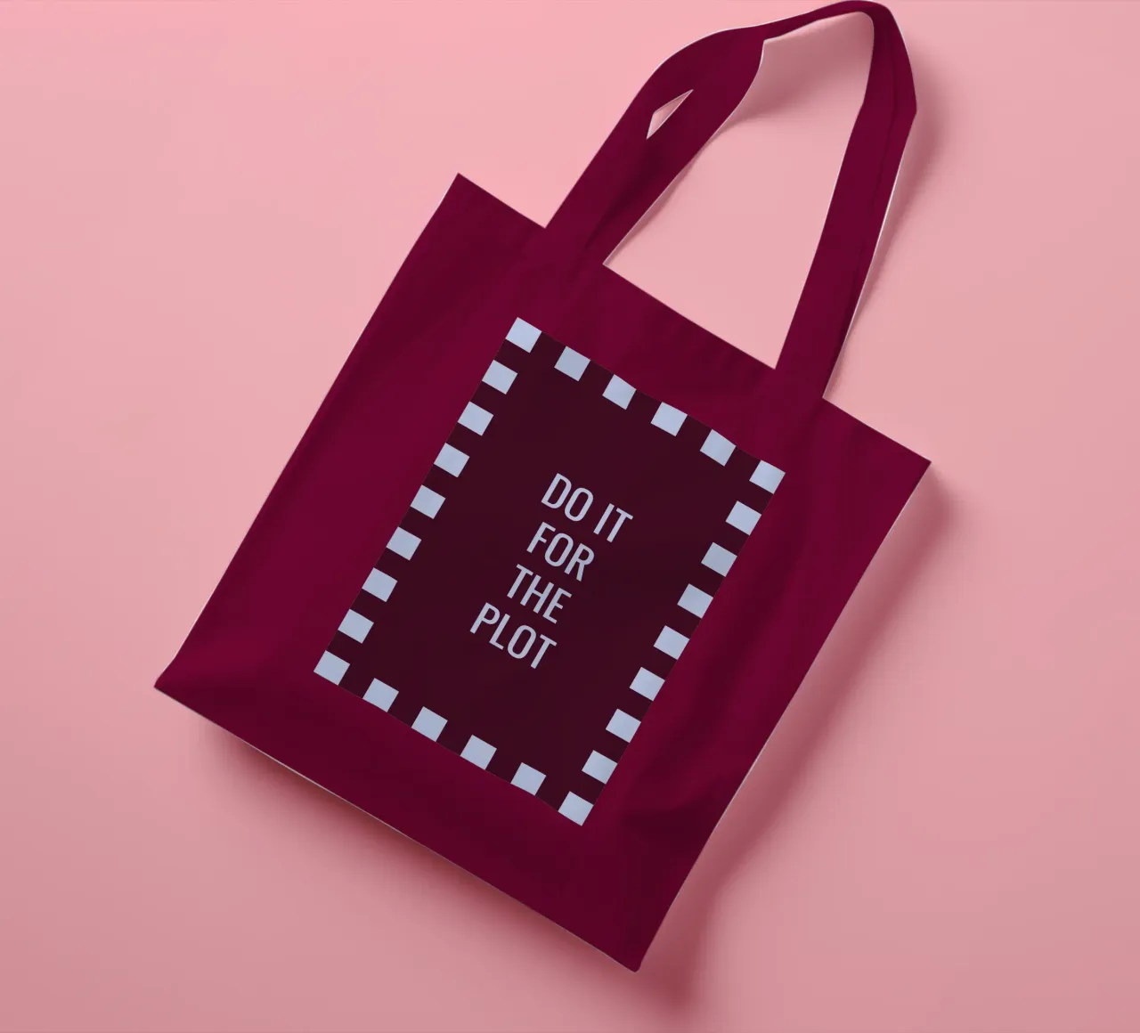 Do it for the plot tote bag by Personalizable Designs
