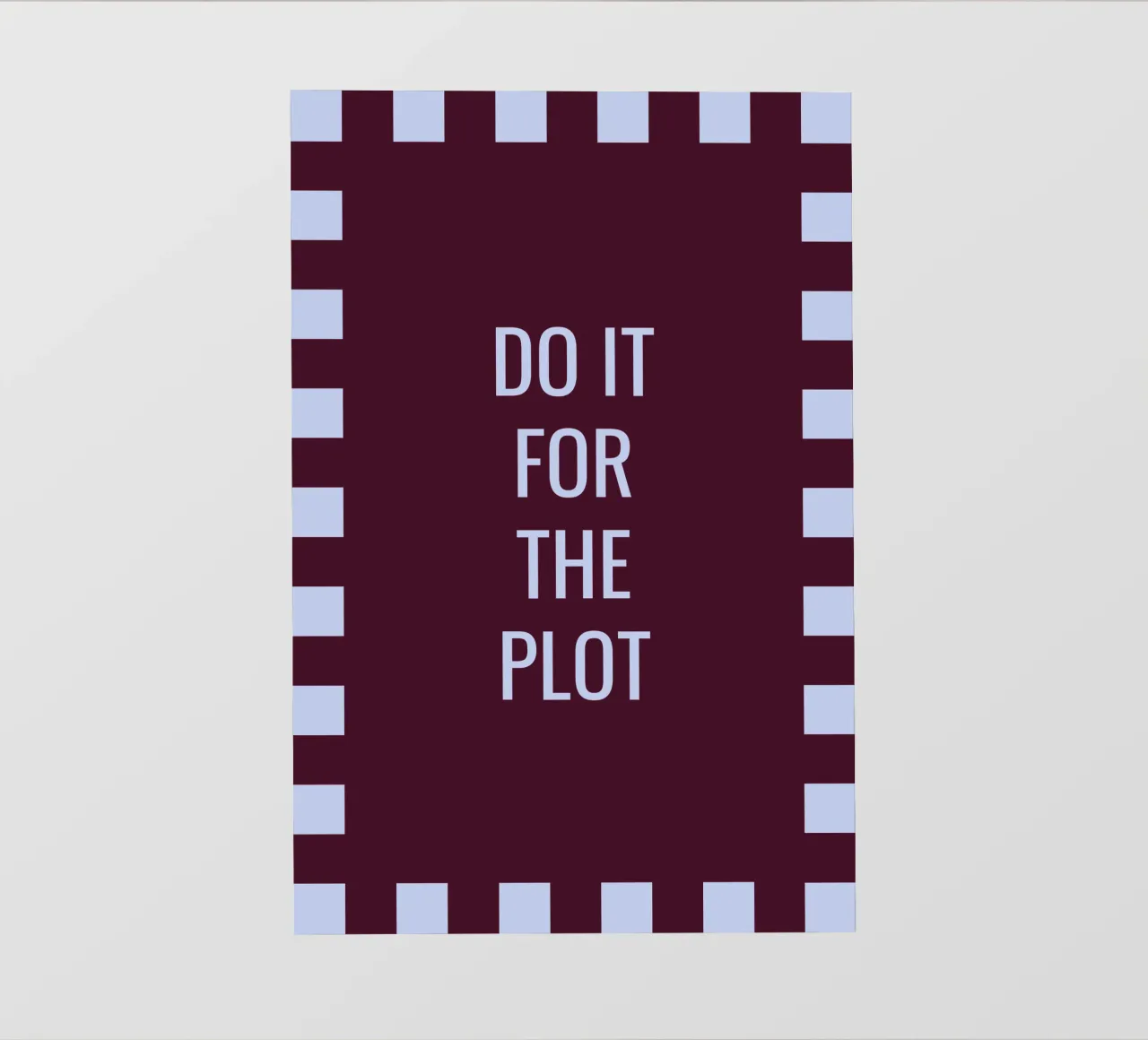 Do it for the plot PVC Plane von Personalizable Designs