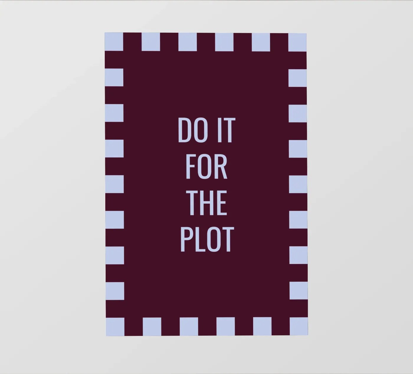 Do it for the plot PVC Plane von Personalizable Designs