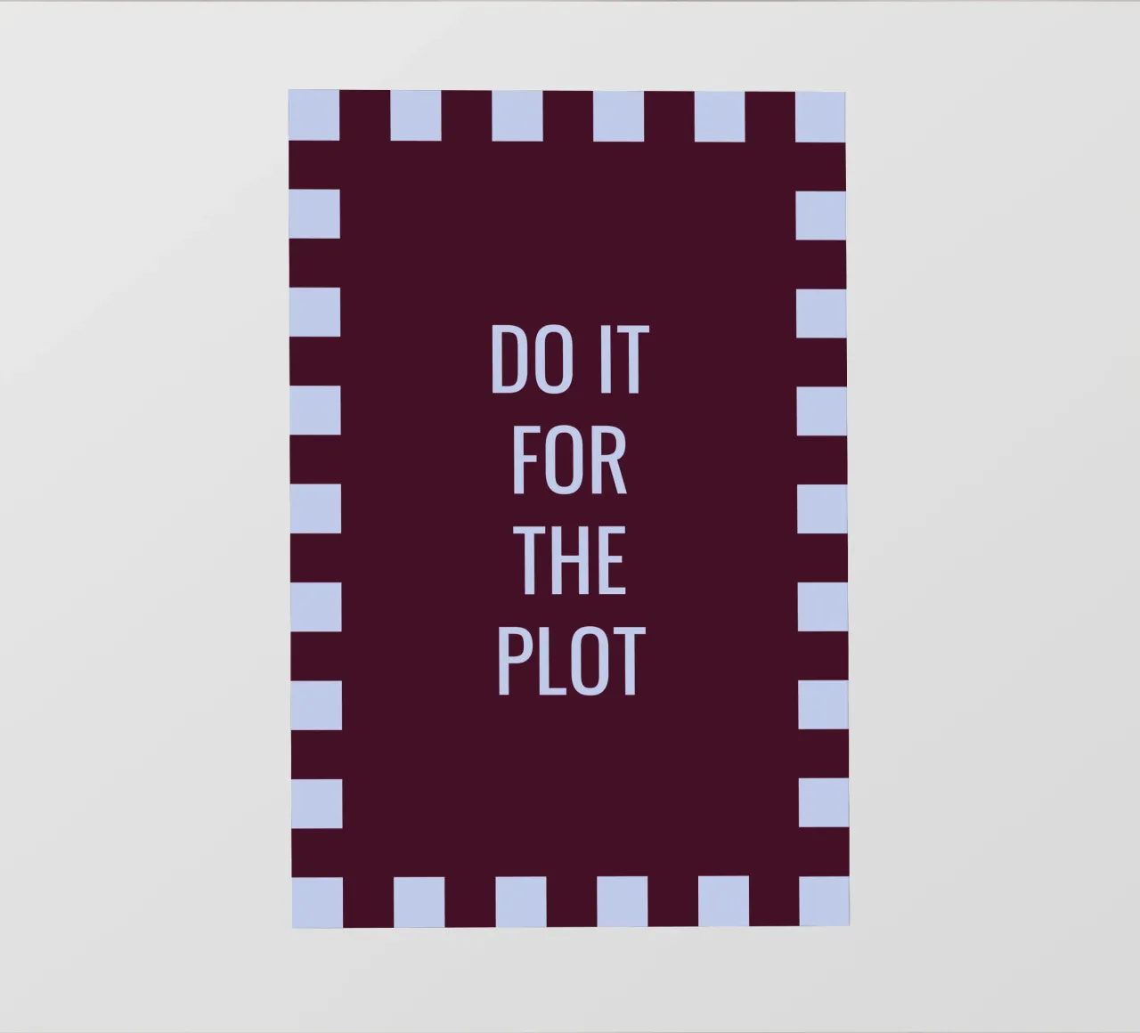 Do it for the plot PVC Plane von Personalizable Designs