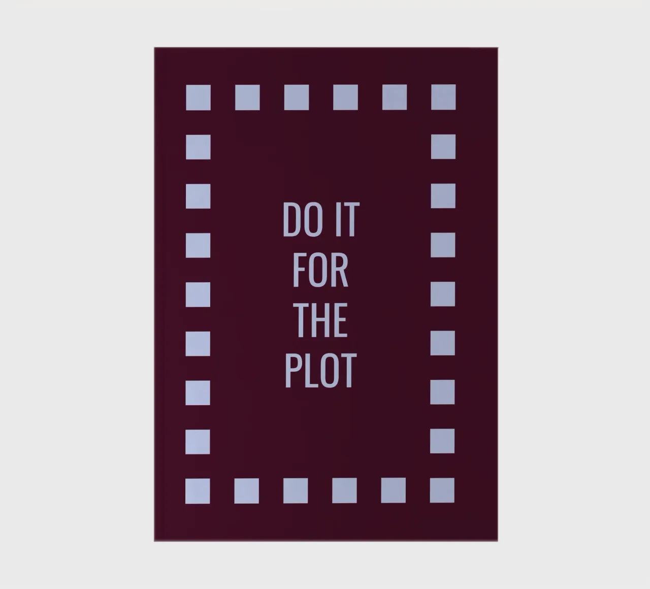 Do it for the plot notebook by Personalizable Designs