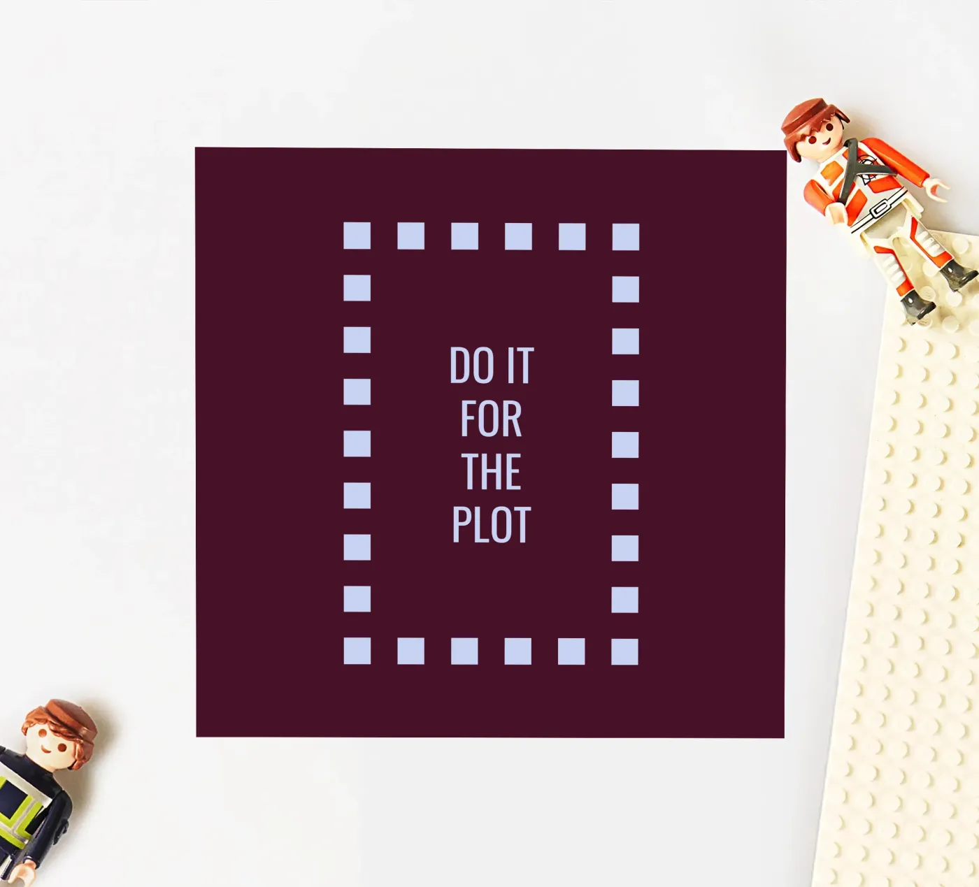 Do it for the plot sticker van Personalizable Designs