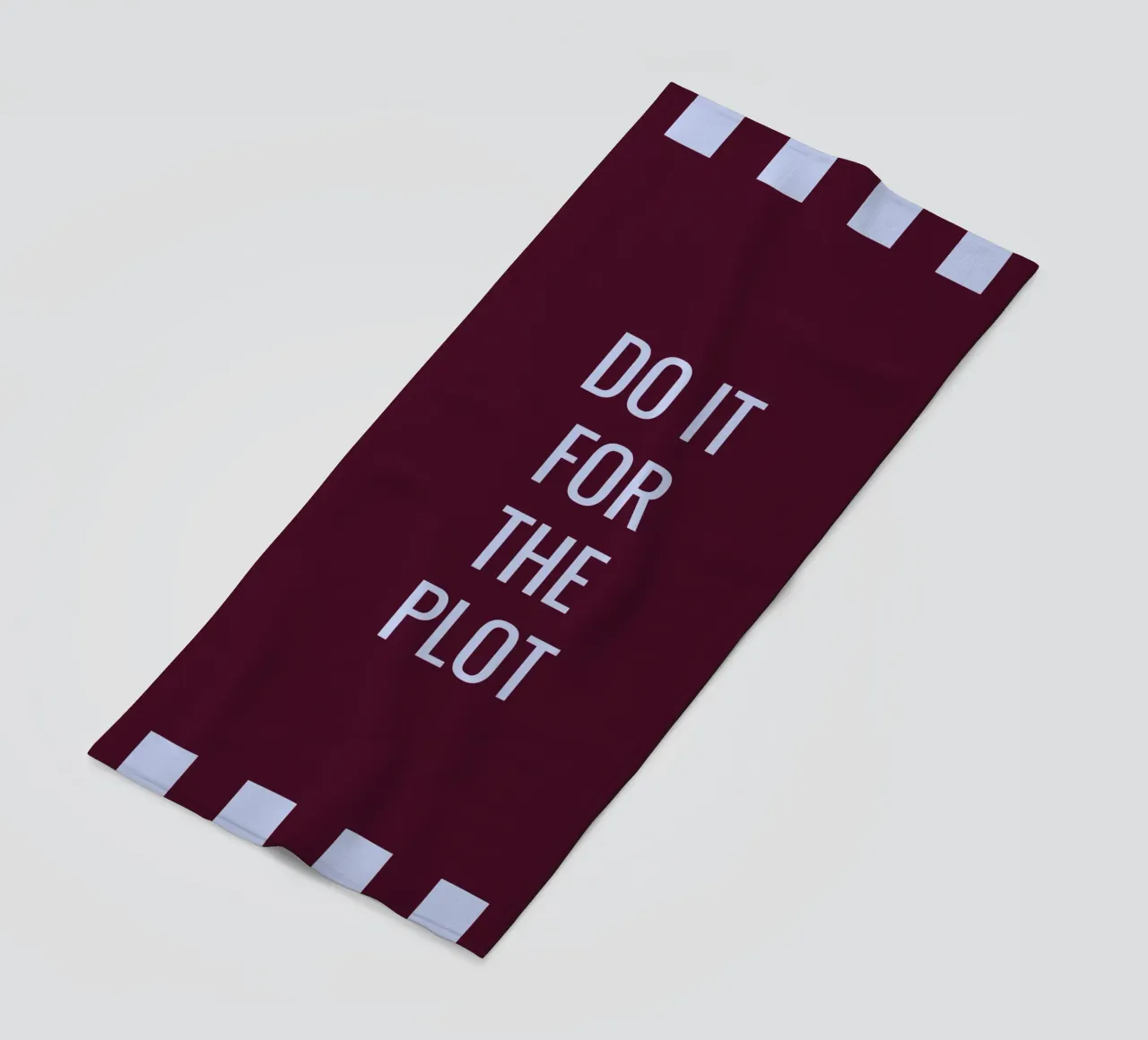 Do it for the plot Strandtuch von Personalizable Designs