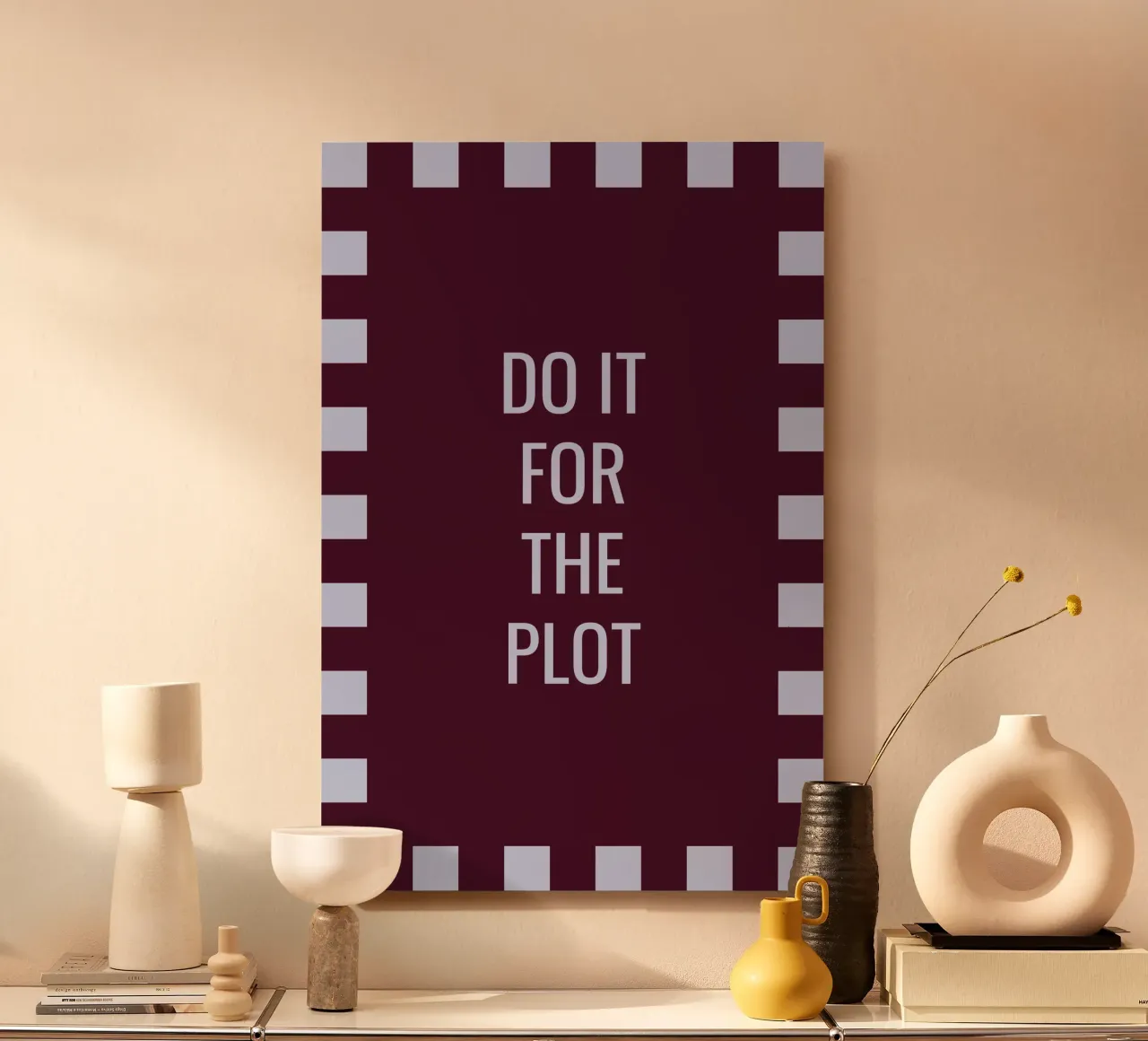 Do it for the plot Forex-Platte von Personalizable Designs