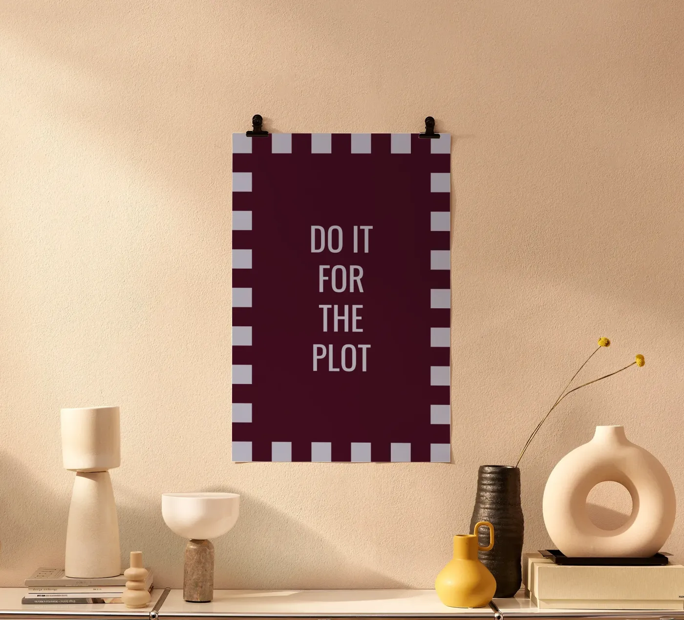 Do it for the plot poster da Personalizable Designs