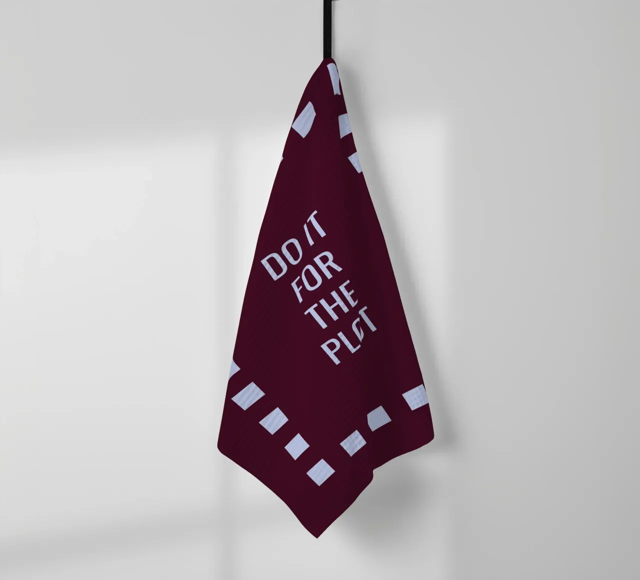 Do it for the plot Geschirrtuch von Personalizable Designs